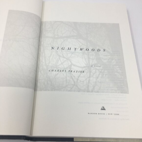 Nightwoods by Charles Frazier Hardbound Book - Picture 5 of 12